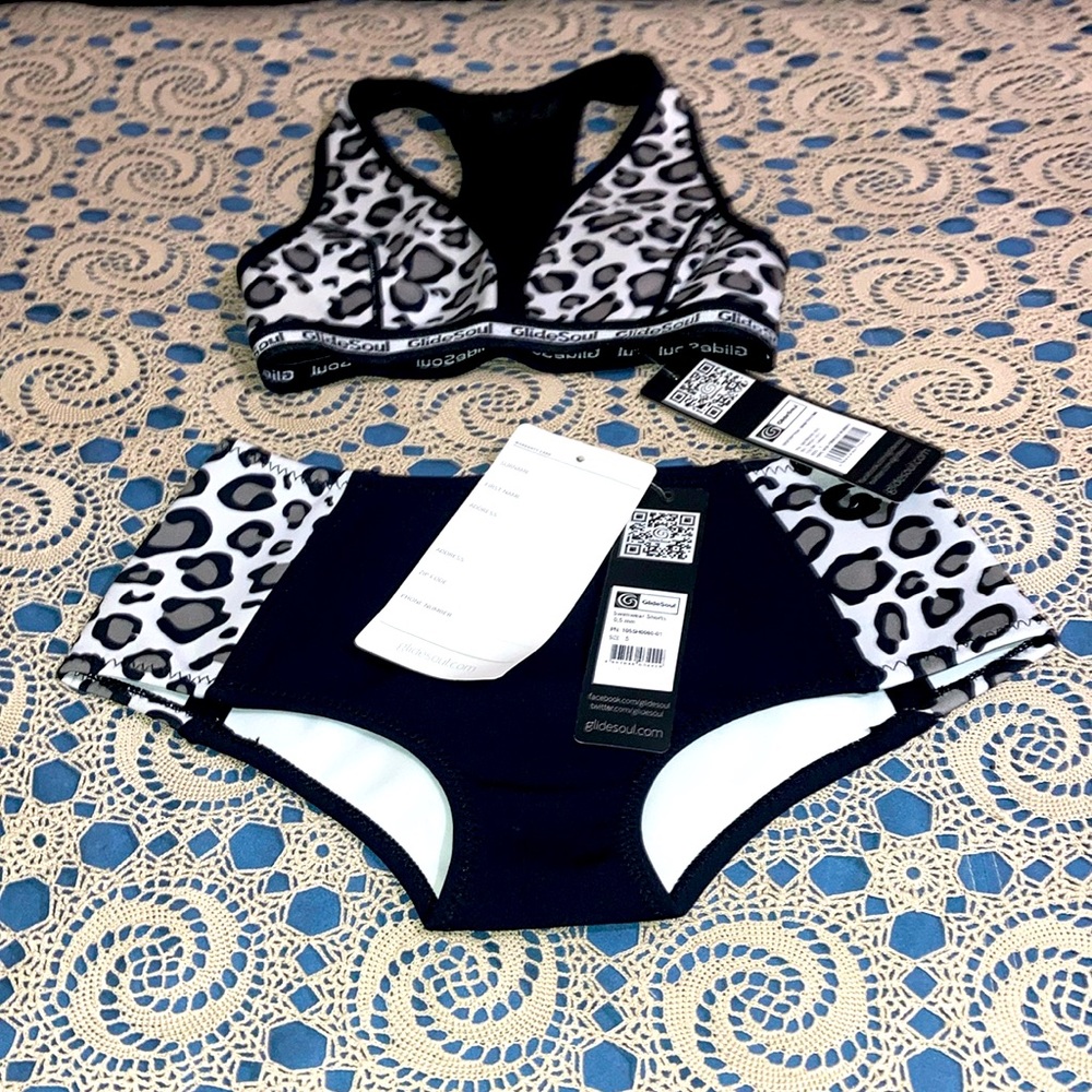 GlideSoul 2-pc Bikini Top & Swimwear Shorts